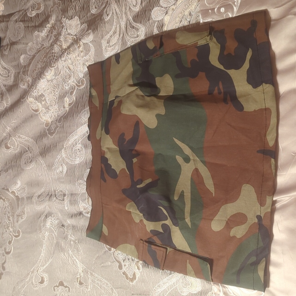 Camo skirt